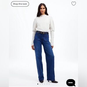 Madewell Emmett Wide-Leg size 27